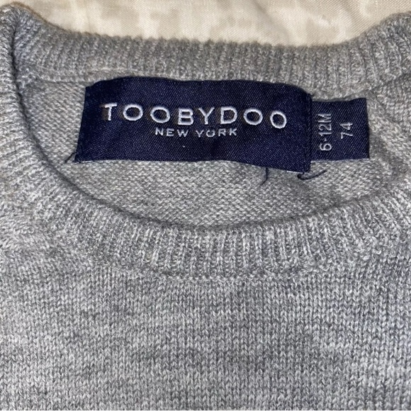 Toobydoo Baby Boys One Piece Jumpsuit Blue White Size 6-12 Months - Picture 3 of 3